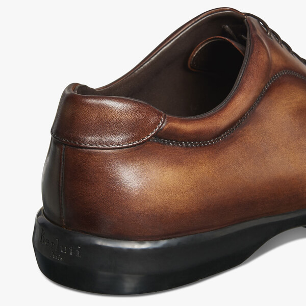 18AW★ベルルッティ★AMADEO PERUGIA ベルルッティスーパーコピー レザー オックスフォード/茶系 S4140-V1